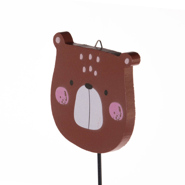 Umeraș pentru haine pentru copii ANIMALE DIN PĂDURE, 1 cârlig