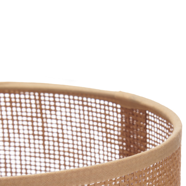 Lampa de noptiera cu abajur impletit, Ø 20 cm