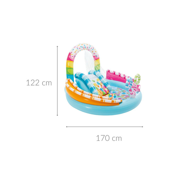 Loc de joaca gonflabil cu piscina CANDY