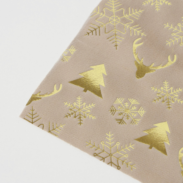 Culoar din poliester cu motiv festiv NAINA, 152 x 35 cm