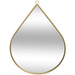 Oglinda de perete in forma de picatura, 39 cm