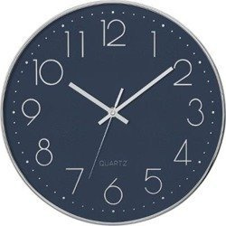Ceas de perete dormitor, mecanism silentios, Ø 30 cm