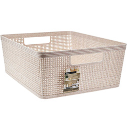 Coș de organizare din plastic, 35 x 29 x 13 cm