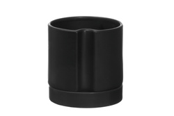 Covor rotund din bumbac cu litere, Ø 120 cm