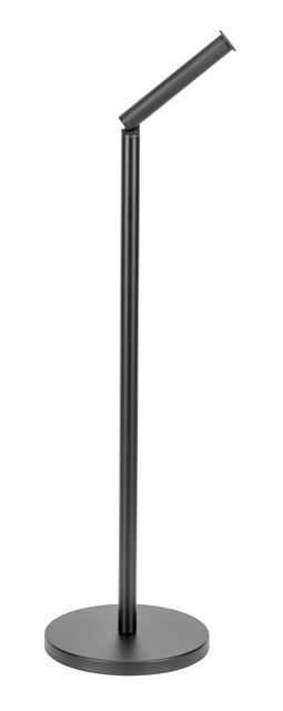 Suport pentru hârtie igienică cu mâner, Wenko, negru