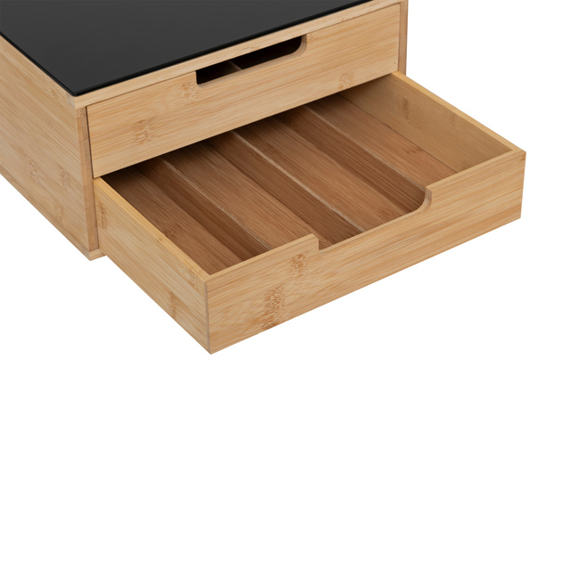 Recipient pentru capsule de cafea BLACK BAMBOO