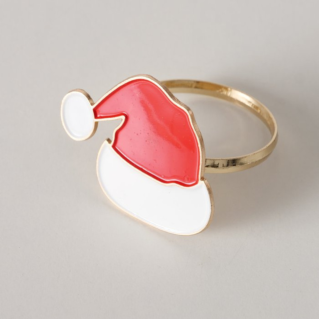 Ineluri pentru șervețele cu motiv sărbătoresc TIPSY, 4 buc.