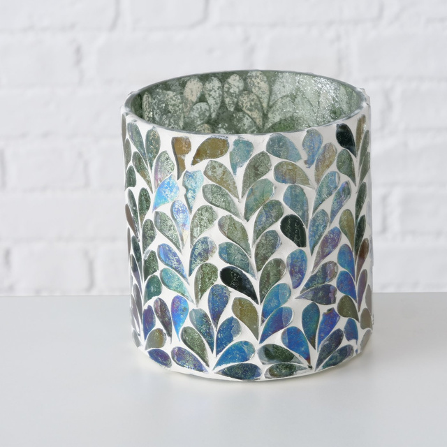 Set 2 sfeșnice mozaic Kirkas,