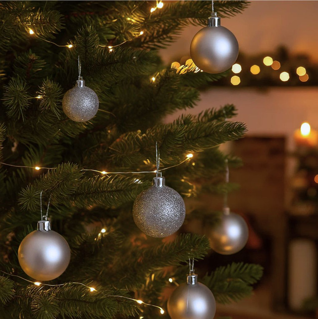 Set globuri de Craciun, Ø 4 cm, 20 bucati