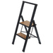 Scara pliabilă, 2 trepte, WENKO, neagră