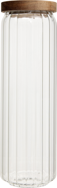 Recipient pentru spaghete HARMONY, sticlă ondulată, 1,3 l