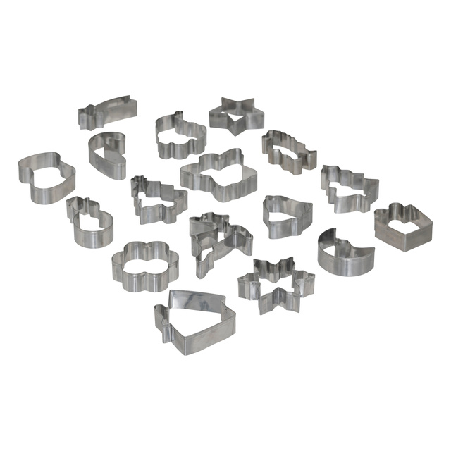 Forme de Crăciun pentru turtă dulce, 18 bucăți