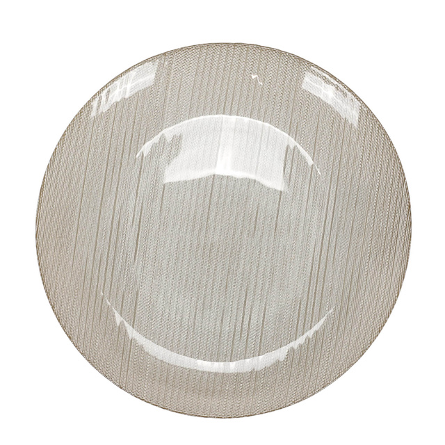 Farfurie plată din sticlă KARNEOL, Ø 32 cm