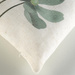 Perna decorativa cu efect de in, 45 x 45 cm, PALMIFLORE