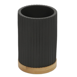 Suport periuță de dinți NATUREO, negru