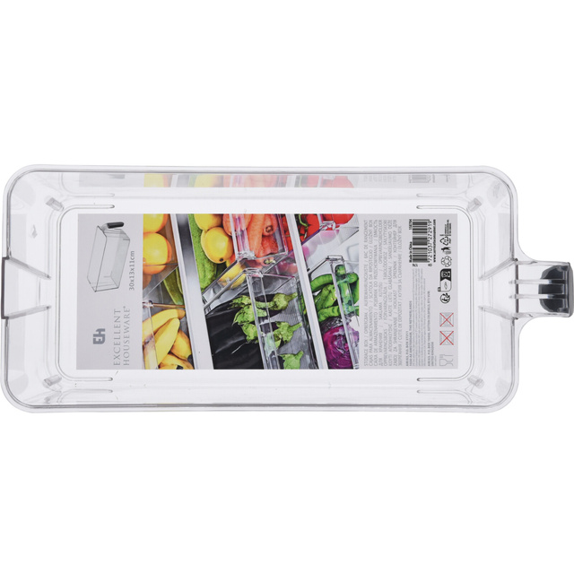 Organizer pentru frigider cu mânere, 30 x 13 x 11 cm