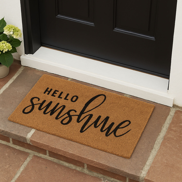 Covor de cocos, 59 x 39 cm