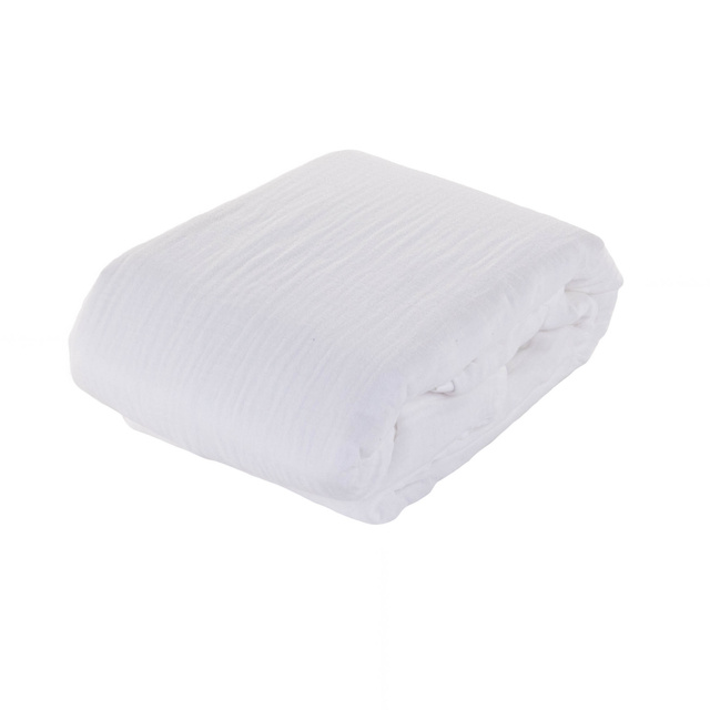 Set lenjerie de pat muselina ANGELIA, 240 x 220 cm