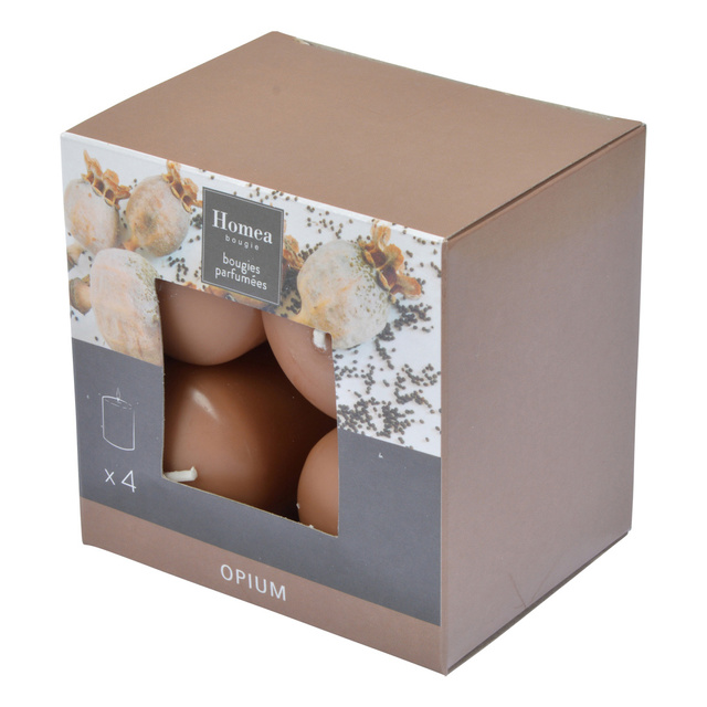 Set lumanari parfumate, coloane, 6 cm