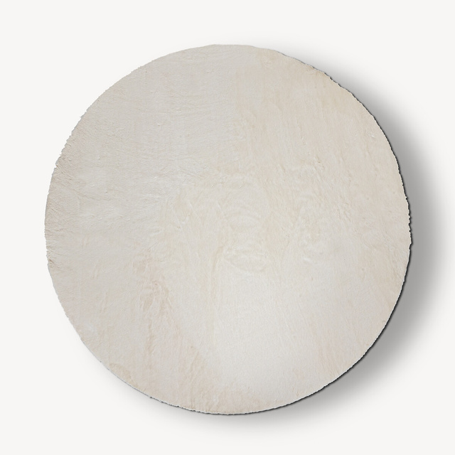 Covor rotund COUKA moale, Ø 118 cm