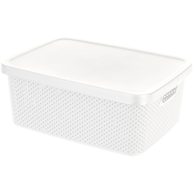 Recipient plastic cu capac inchis, 13 l