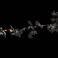 Ghirlanda de lumina interior cu motiv floral, 25 LED-uri