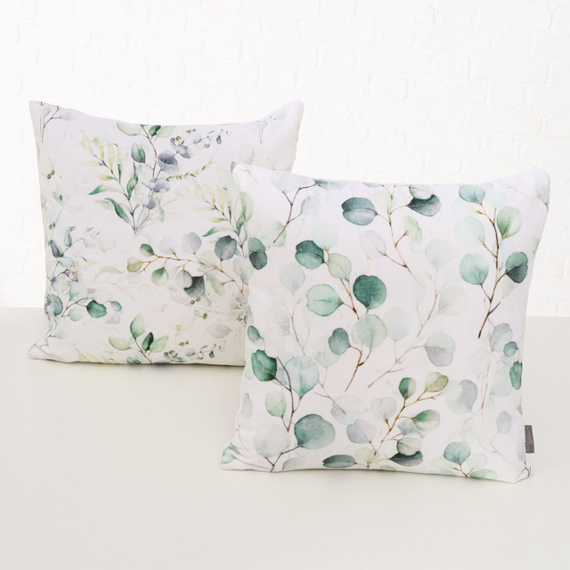 Perna din bumbac cu model de frunze, EUKANA