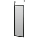 Oglindă mare de perete pentru ușă, cadru MDF, 34 x 94 cm