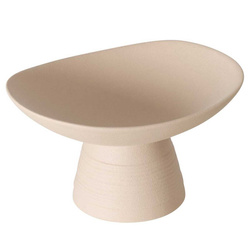 Suport din ceramică pentru tort Chimera, bej