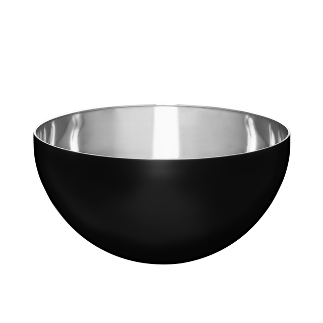 Bol din oțel negru, Ø 19 cm