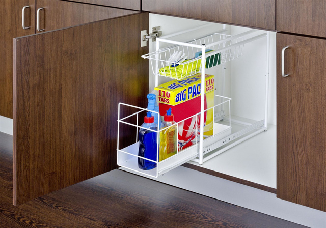 Raft de bucătărie extensibil, 45 x 23 x 45 cm