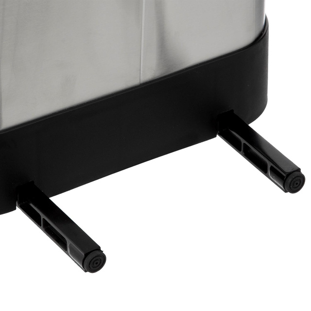 Coș de gunoi îngust Ariane, inox, cu pedală, 30 l