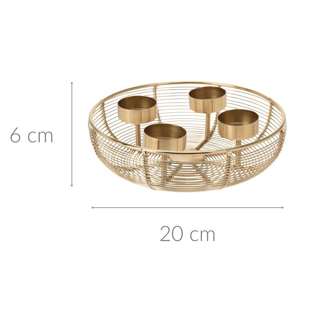 Suport lumanari, Ø 20 cm