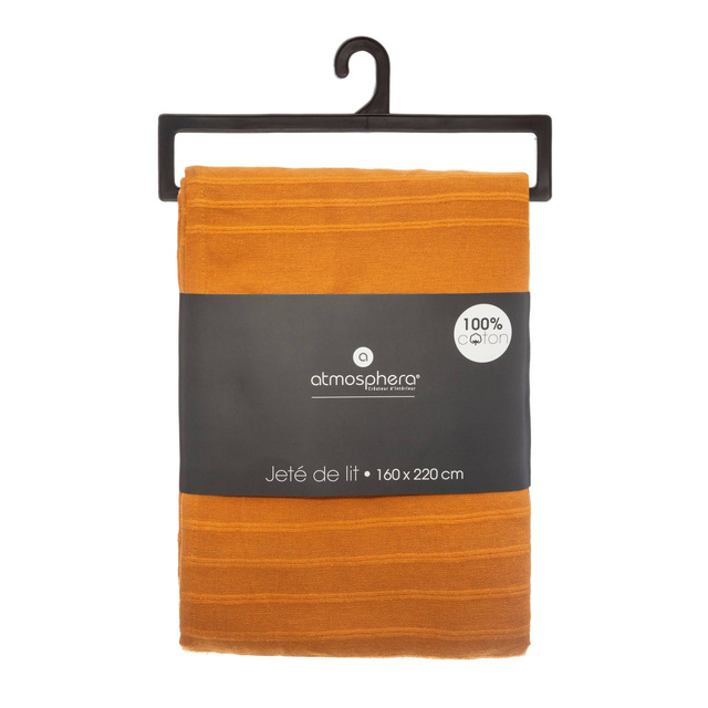 Cuvertura de pat cu franjuri PEACOCK, 160 x 220 cm