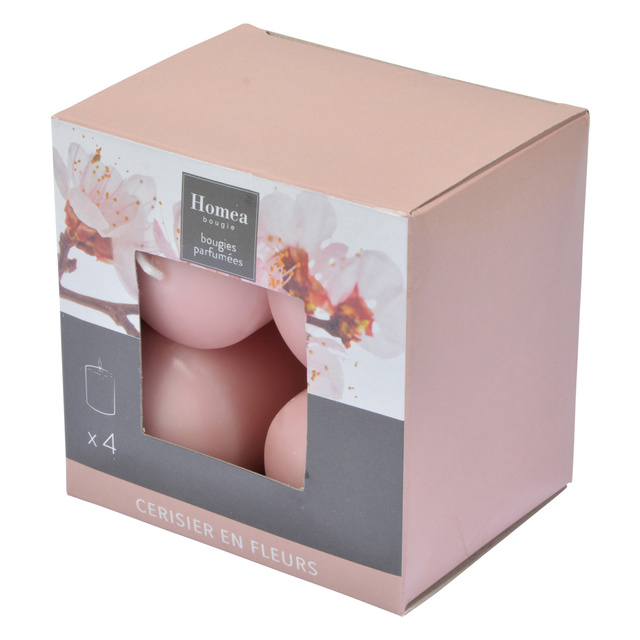 Set lumanari parfumate, coloane, 6 cm