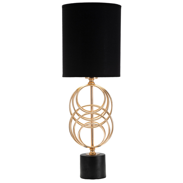 Lampa de masa CIRCLY cu decor auriu