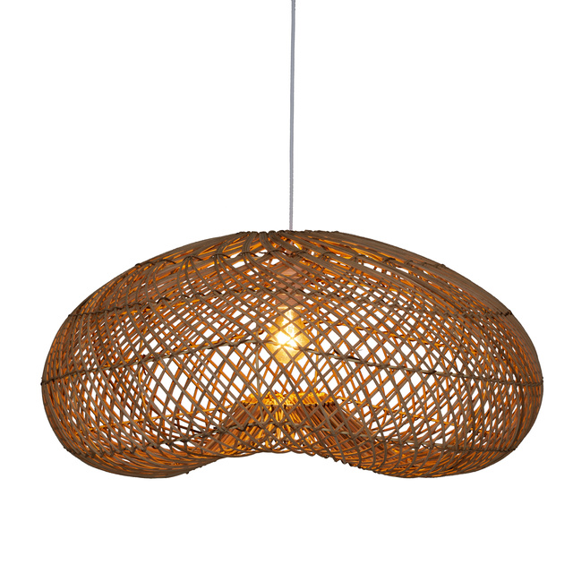 Lampa de tava din rattan, 68 cm