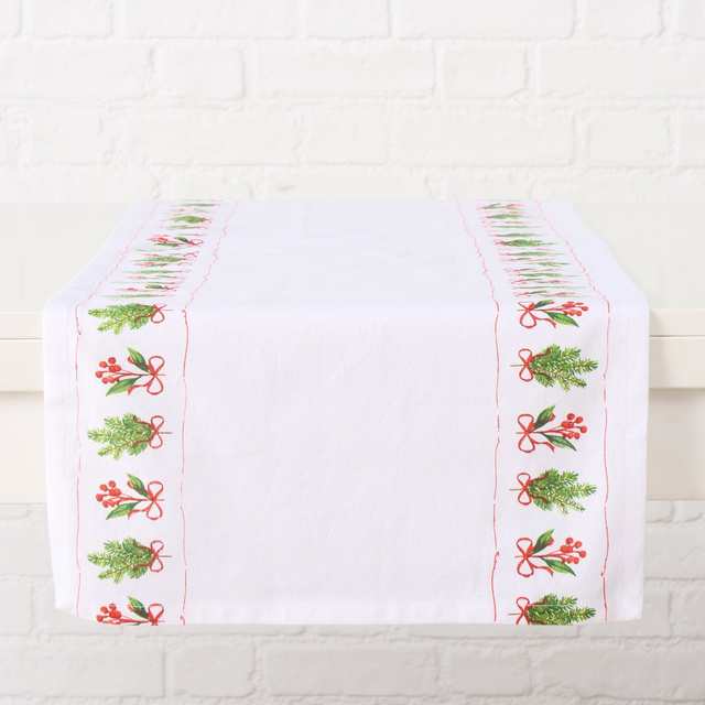 Culoar cu vâsc NOELLE, 140 cm, din bumbac