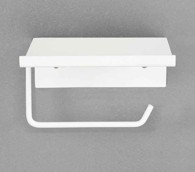 Suport pentru hartie metalic DESULO cu polita