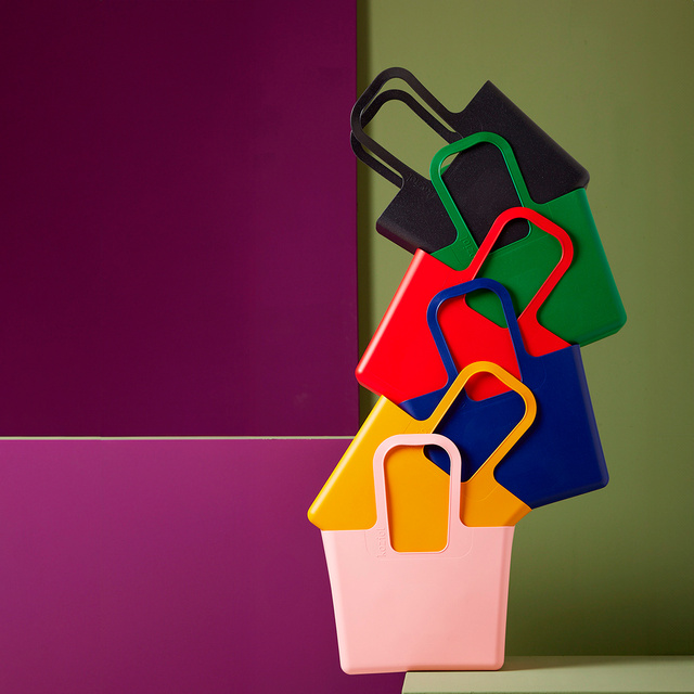 Geantă multifuncțională pentru cumpărături, plajă TASCHE XL, blush