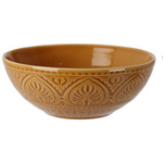 Vas din ceramică cu model canelat, 650 ml