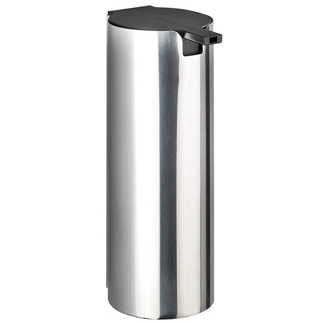 Distribuitor de săpun lichid montat pe perete, recipient elegant din oțel DETROIT cu sistem de asamblare ușoară - WENKO