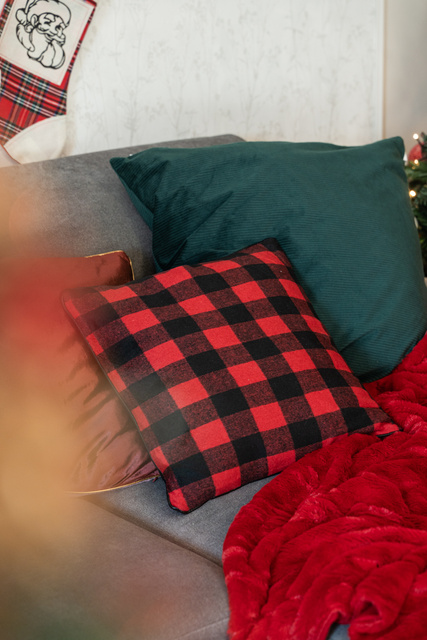 Perna decorativa VELUR, 60 x 60 cm