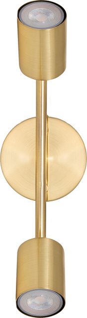 Lămpi de tavan VICO, abajururi metalice, 2 puncte, aurii