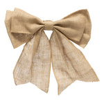 Fundita din iută, decor pentru brad, 40 x 46 cm