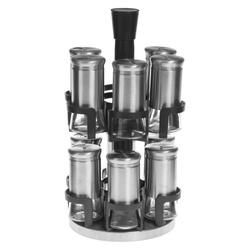 Raft rotativ pentru condimente cu 12 recipiente, carusel