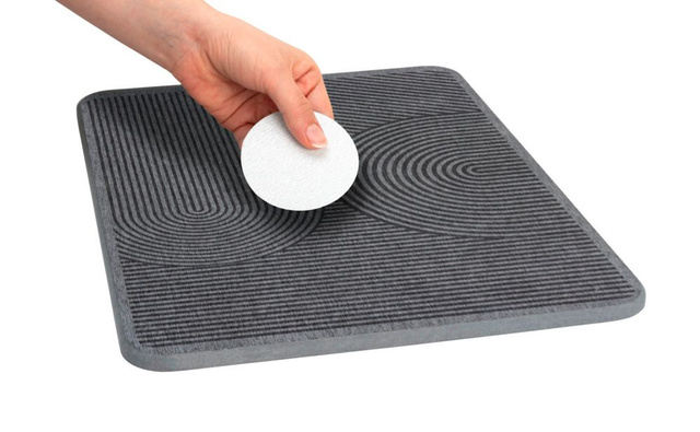 Covoraș de uscare diatomit DAMON, 40 x 30 cm