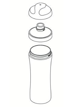 Termos CANDY L, KOZIOL