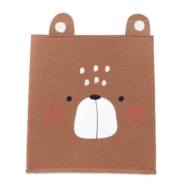 Cutie pliabila pentru jucarii Forest Friends, cu urechiuse, din fetru