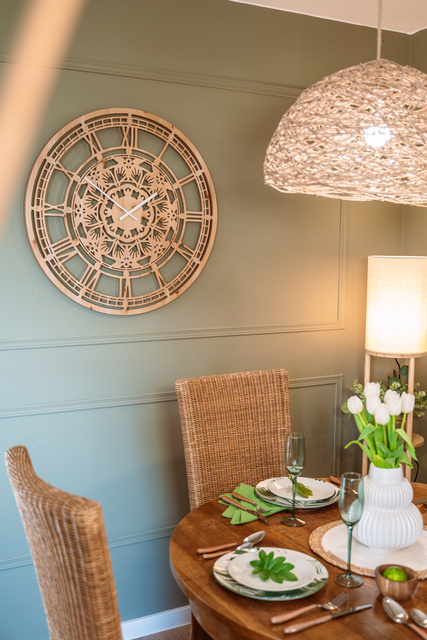 Set tacâmuri pentru 6 persoane, MARC, lemn deschis